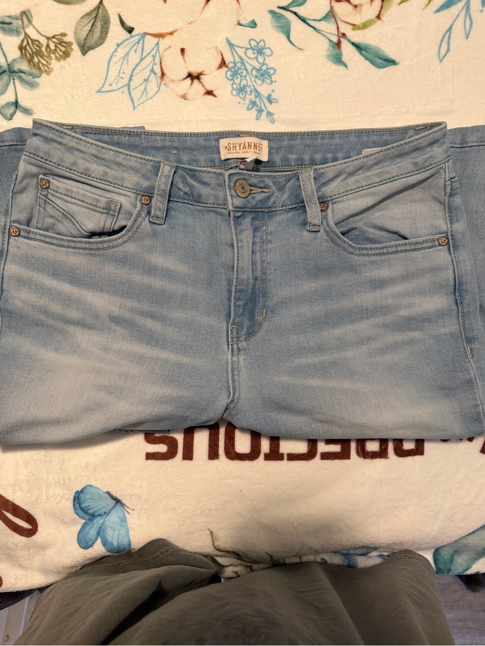 Shyanne Light Wash Skinny Jeans - Soft Blue Denim